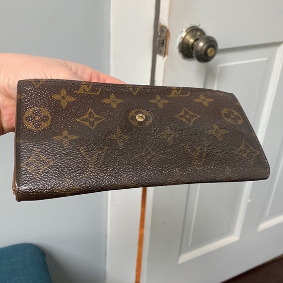 1992 authentic Louis Vuitton monogram Sarah wallet long wallet Continental - Picture 15 of 16